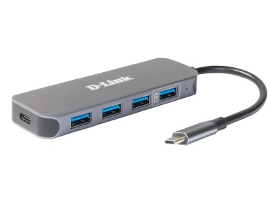 D-Link USB-C to 4-Port USB 3