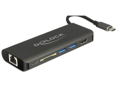DeLOCK 87721 laptop dock/port replicator USB
