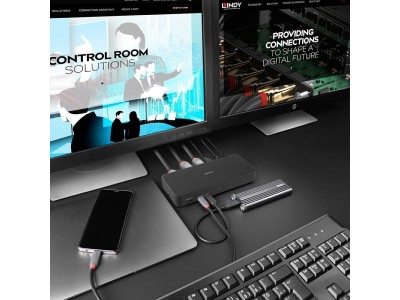 Lindy DST-Pro Universal, USB-C and Type