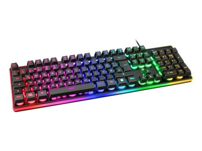 Deltaco GAM-021-RGB-DE keyboard Gaming USB QWERTZ