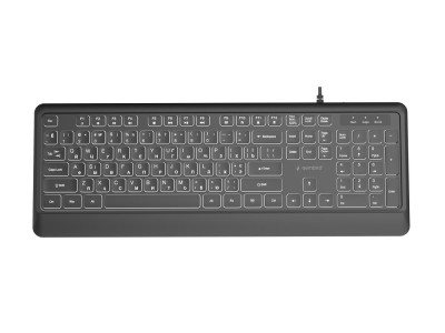 Gembird KB-UML-04-CYRL Slim wired backlight keyboard