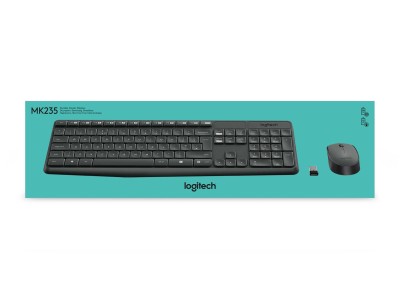 Logitech MK235 keyboard Mouse included USB
