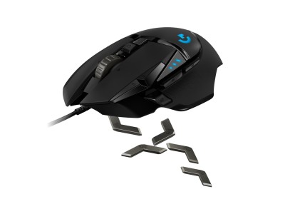 LOGITECH OPTICAL USB MOUSE G502 BLACK