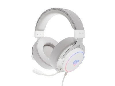 GENESIS Neon 764 White Headset Wired