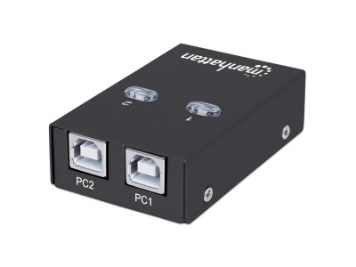 Manhattan USB-A Automatic Sharing Switch, 2x