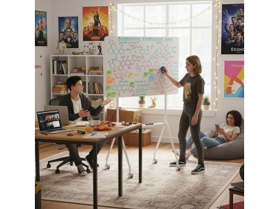 Ergo Office mobile dry erase board