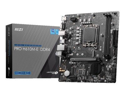 MSI PRO H610M-E DDR4 motherboard Intel
