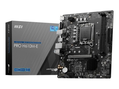 MSI PRO H610M-E motherboard Intel H610