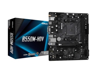 Asrock B550M-HDV Socket AM4 micro ATX