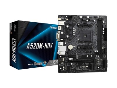 Asrock A520M-HDV Socket AM4 micro ATX
