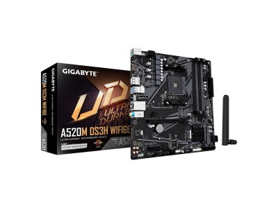 GIGABYTE A520M DS3H WIFI6E Motherboard -