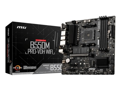 MSI B550M PRO-VDH WIFI motherboard AMD