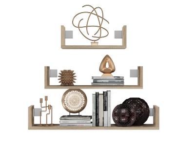 Topeshop MOBI 3P SONOMA shelve Floating
