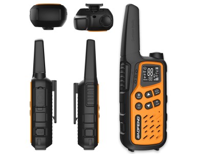 Walkie-Talkie Baofeng BF-T25E Orange, 2 pieces