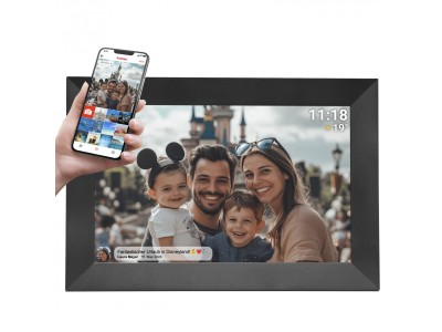 Denver PFF-1024BMK2 digital photo frame Black