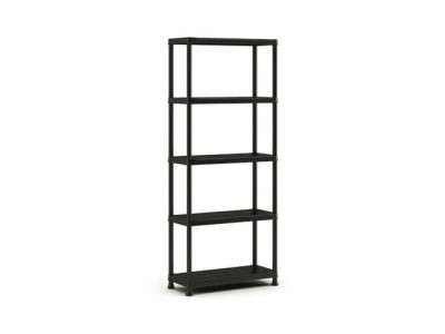 KETER PLASTIC BOOKCASE 5 SHELVES 80
