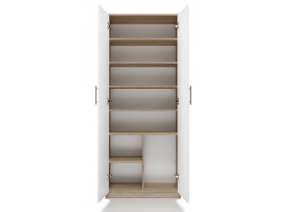 Filing cabinet OLIV 2D 74x35x180 cm