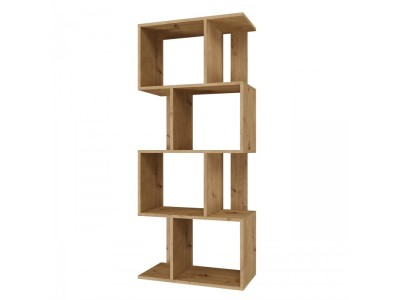 Bookcase FIESTA 4P 59.5x30x140 cm