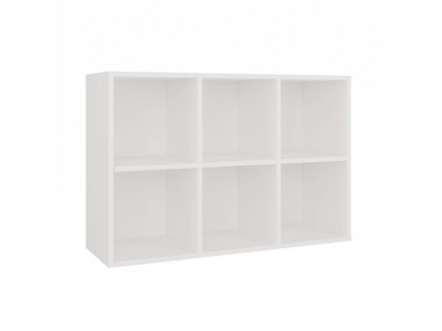 MALAX MINI 2X3 WHITE BOOKCASE