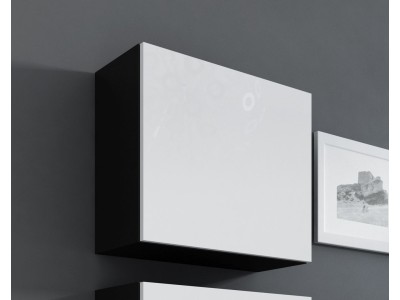 Cama Square cabinet VIGO 50/50/30 black/white