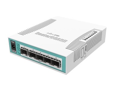 Mikrotik CRS106-1C-5S network switch Gigabit Ethernet