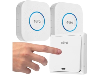 WIRELESS DOORBELL "EURA"WDP-82H2v2R