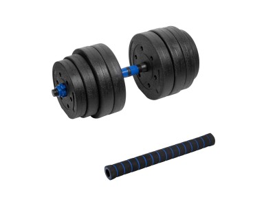 REBEL ACTIVE Adjustable bituminous dumbbell with