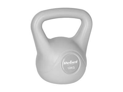 REBEL ACTIVE Kettlebell bituminous gray 12