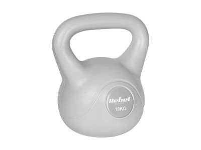 REBEL ACTIVE Kettlebell bituminous gray 18