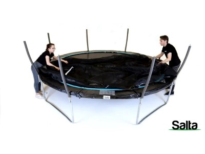 SALTA Cosmos 427 cm Trampoline, black