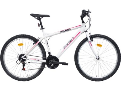 BIKE CITY MILANO 26 WHITE/PINK