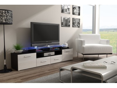 Cama TV stand EVORA 200 wenge/white