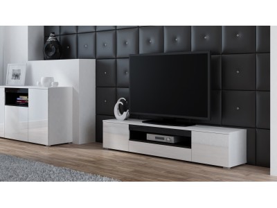 Cama TV stand VIVA 180 white/white
