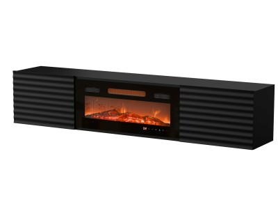Cama RTV cabinet TULA 183x35x37 black
