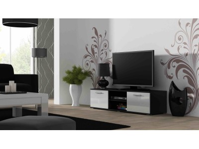 Cama TV stand SOHO 140 black/white