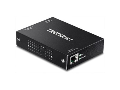 Trendnet TPE-E100 bridge/repeater 800 Mbit/s Black