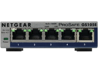 NETGEAR GS105E-200PES network switch Managed L2/L3