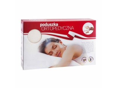 Contoured pillow made of memory foam
