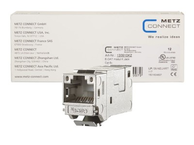 METZ CONNECT 130910KZ wire connector RJ45
