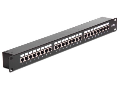 Patch Panel Cat6 Rack Mount 1U