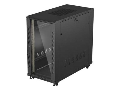 Lanberg FF01-6222-12B rack cabinet 22U Freestanding