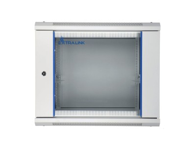 Extralink Rackmount cabinet 9U 600x450 Gray