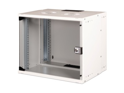 Wall-mounted network cabinet 19" 9U, SOHO