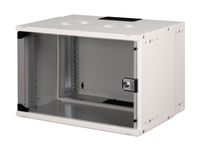 Wall-mounted network cabinet 19" 7U, SOHO