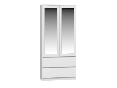 Topeshop SS-90 BIEL LUSTRO bedroom wardrobe/closet