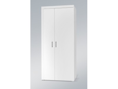 Cama wardrobe SAMBA white/white gloss