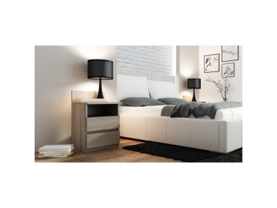 Topeshop M1 SONOMA MAT nightstand/bedside table