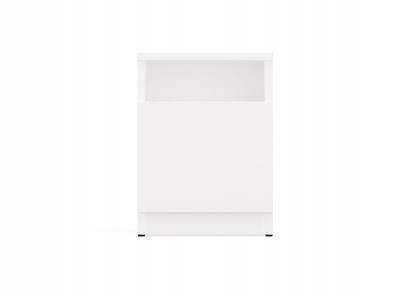 GALAX 30/1D WHITE BEDSIDE TABLE