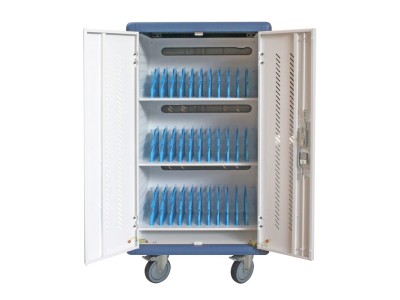 Techly Ventilated Charging Station Trolley 30