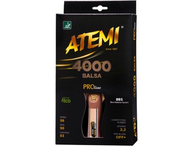 Atemi 4000 Balsa anatomical ping pong